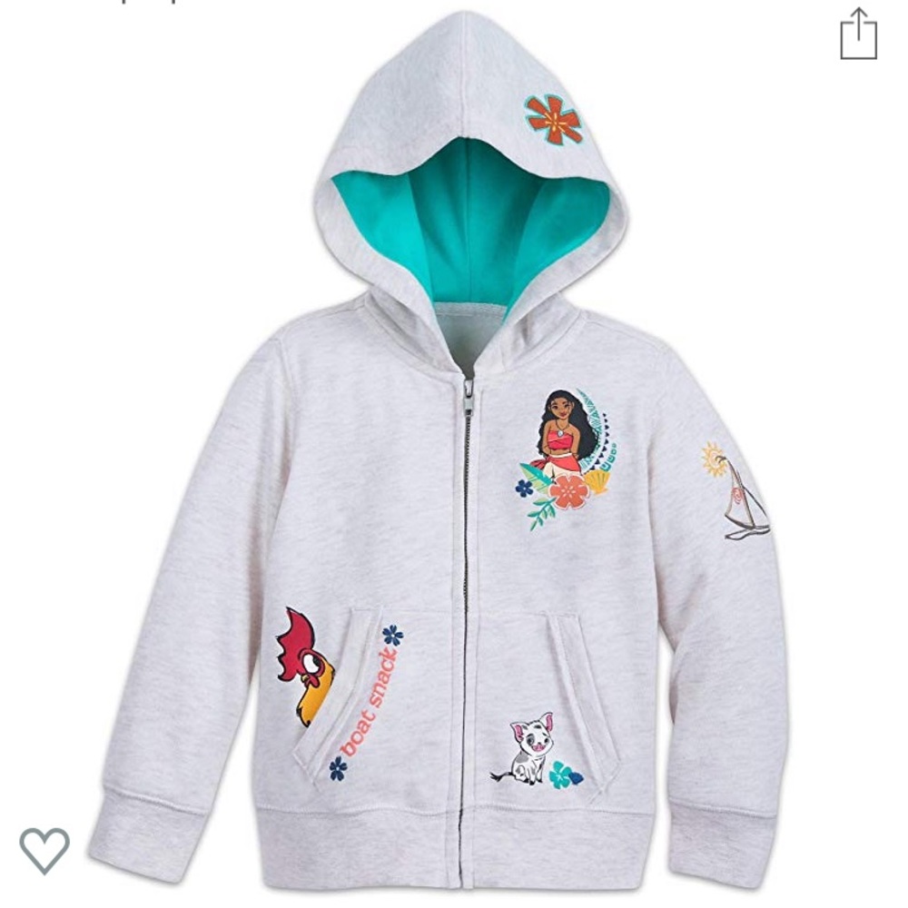 Toddler girls Moana hoodie